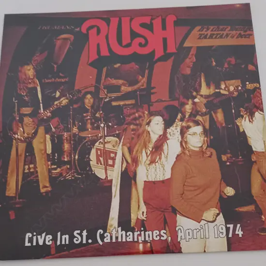 Rush, Live In St. Catharines, April 1974, (Sealed Album)